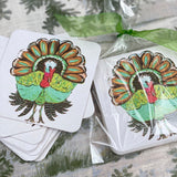 Thanksgiving Turkey Paper Coasters