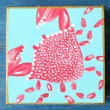 Coral Crab Painting