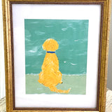 Beach Dog Art Print