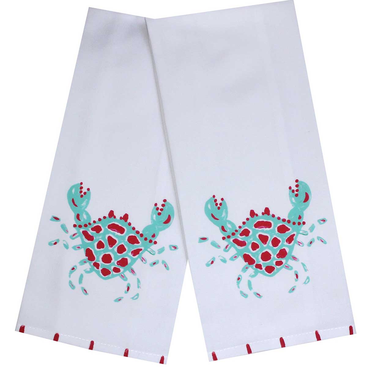 Spotted Crab Kitchen Towels