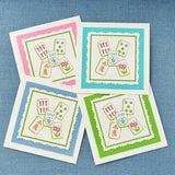 Mahjong Hand Cut Notecard Set