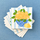 Blue Bowl of Lemons Note Card Set