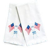 Celebrate 250 Years American Flag Tea Towel