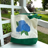Lemondaisy Green Tote Bag
