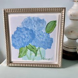 Blue Hydrangea Art Print