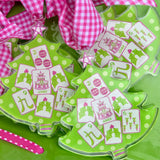 Acrylic Merry Mahjong Christmas Tree Ornament