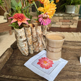 Dahlia Flower Cocktail Napkins (set of 6)