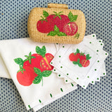 Red Garden Tomato Tea Towel