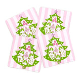 Merry Mahjong Paper Coasters