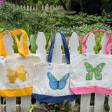 Lemondaisy ButterflyTote Bag