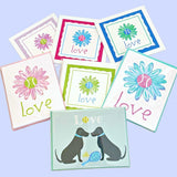 Tennis Love Notecard Set
