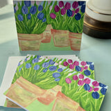 Spring Tulips Notecard Set