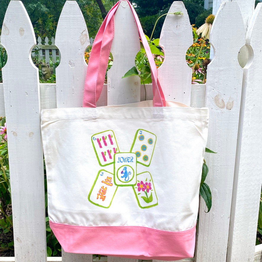 Lemondaisy Pink Tote Bag - Thumbnail 2