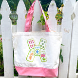 Lemondaisy Pink Tote Bag