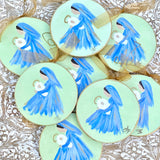 Mary and Baby Jesus Hand Painted Ornament