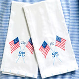 Celebrate 250 Years American Flag Tea Towel