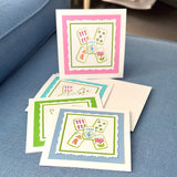 Mahjong Hand Cut Notecard Set