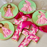 New Pink Christmas! Angels, Madonna and Crosses