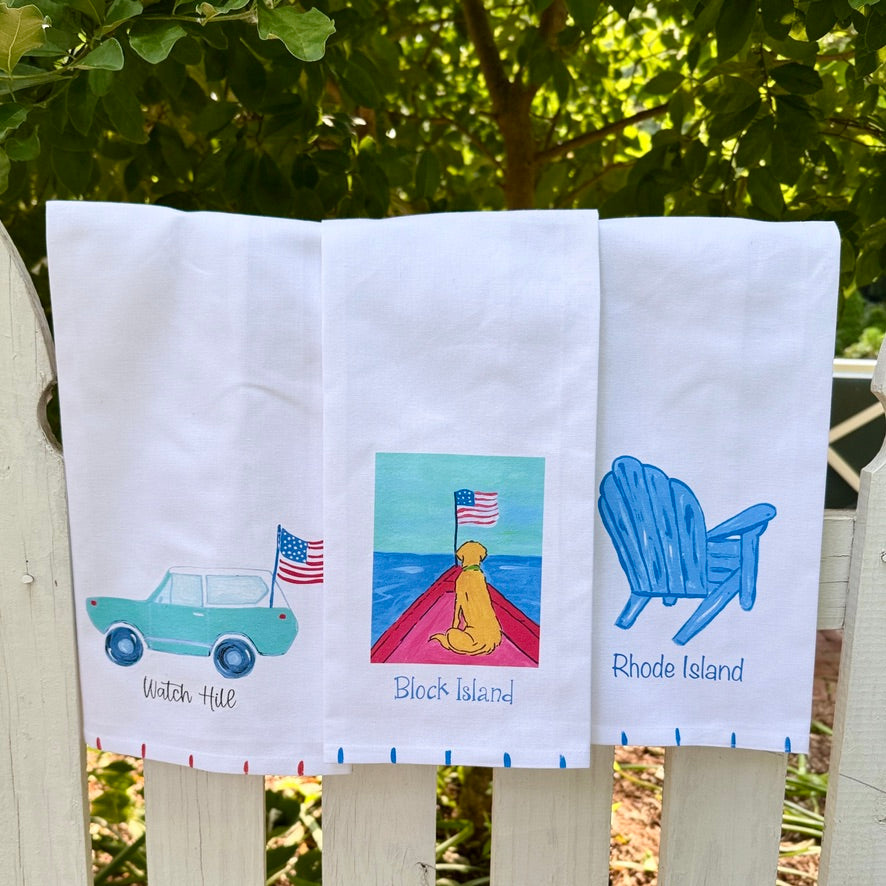 Adirondack Chair Tea Towel - Thumbnail 2