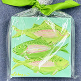 Three Little Fishies Acrylic Painting