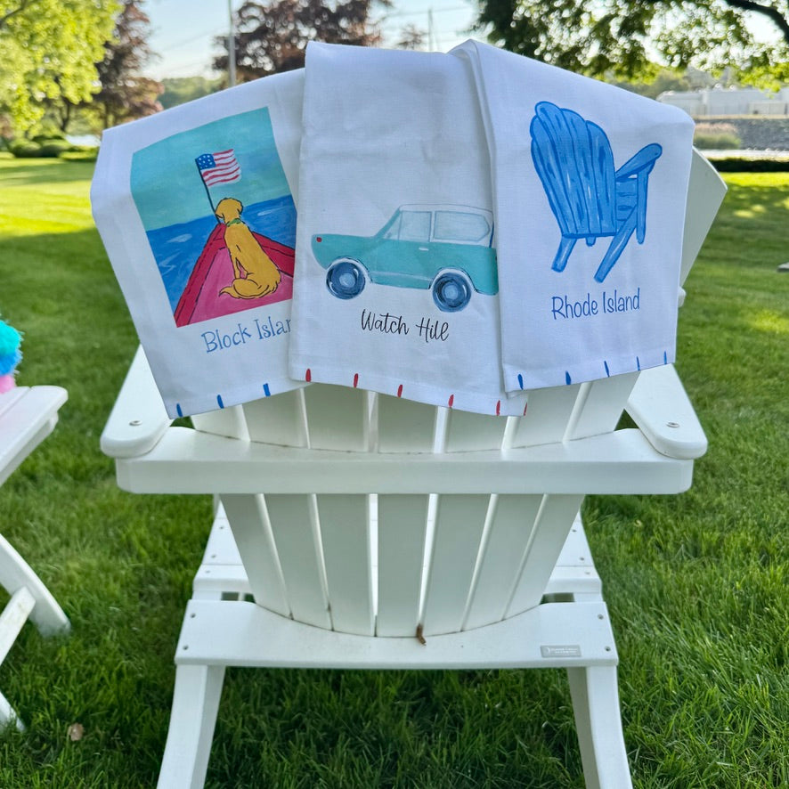 Adirondack Chair Tea Towel - Thumbnail 3