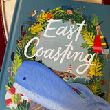 Hand Painted Blue Whale Bookmark