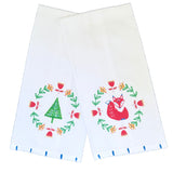 Winter Alpine Tea Towel