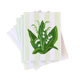 Lily of the Valley Floral Notecard Set