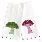 Fall Mushrooms Tea Towel