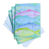 Fish School Note Card Set