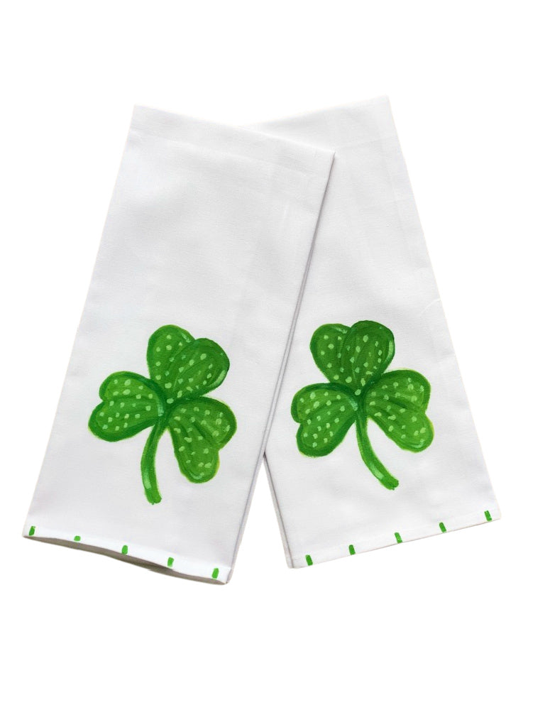 Shamrock Topiary Kitchen Towel