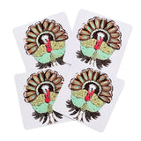 Thanksgiving Turkey Paper Coasters