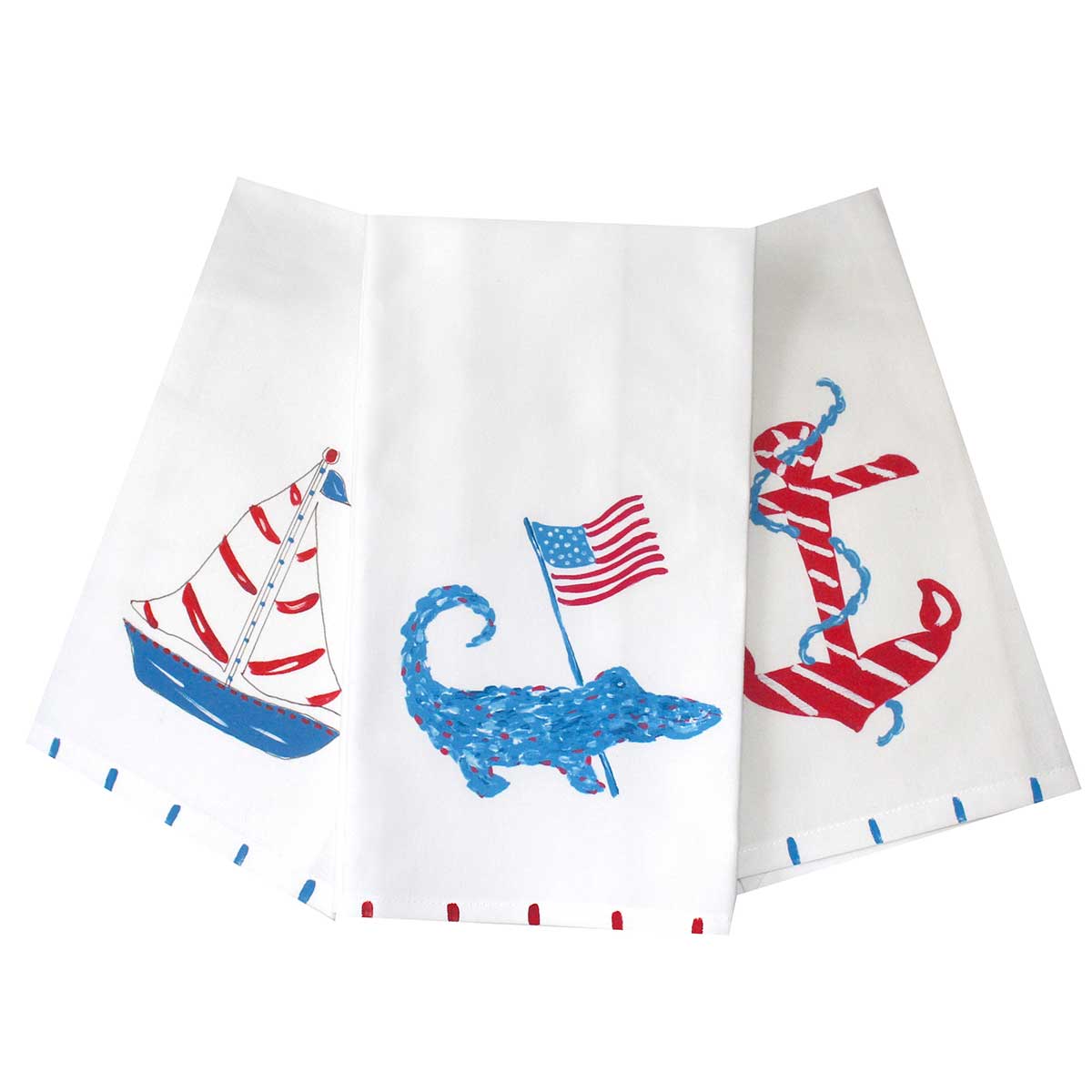4th of July Tea Towels