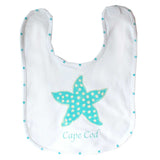 Aqua Starfish Bib