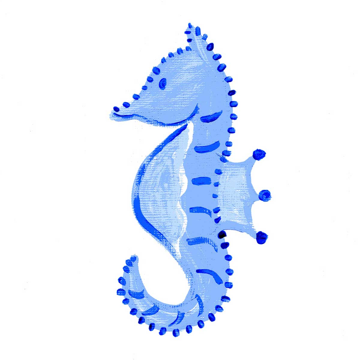 Blue Seahorse Creeper