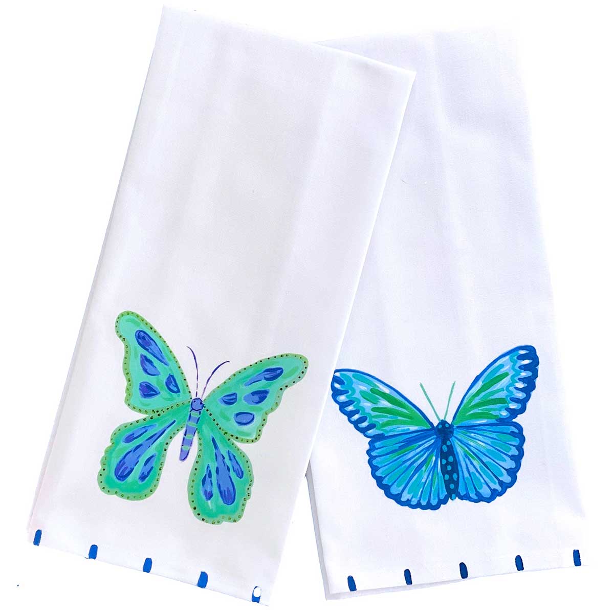 Colorful Butterfly Cotton Kitchen Towel