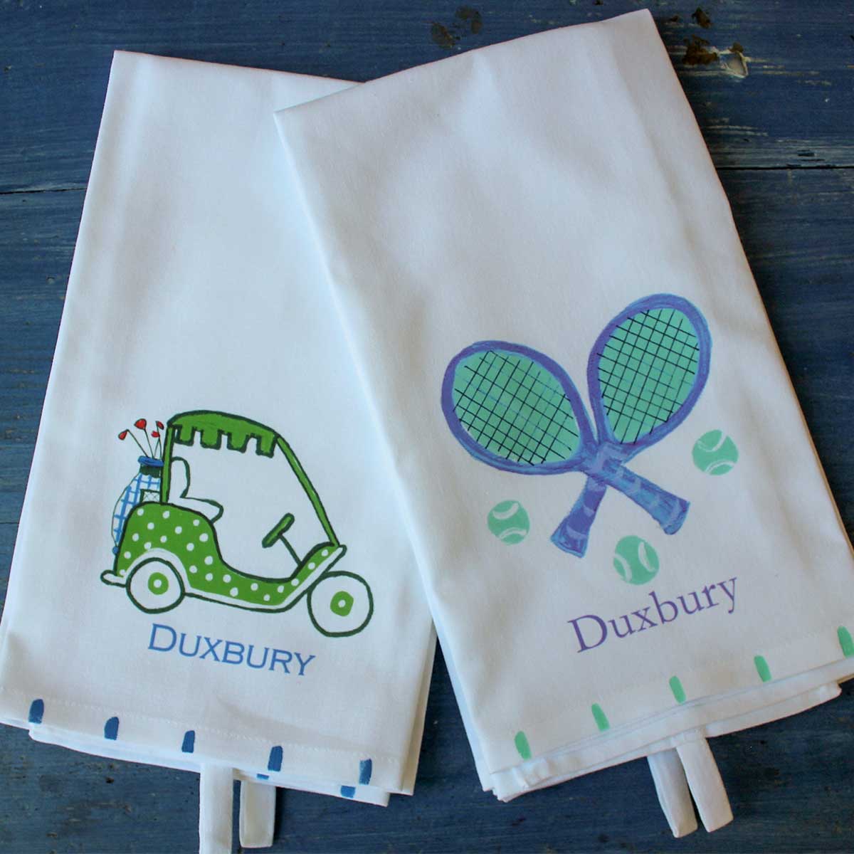 Golf Cart Tea Towel - Thumbnail 4