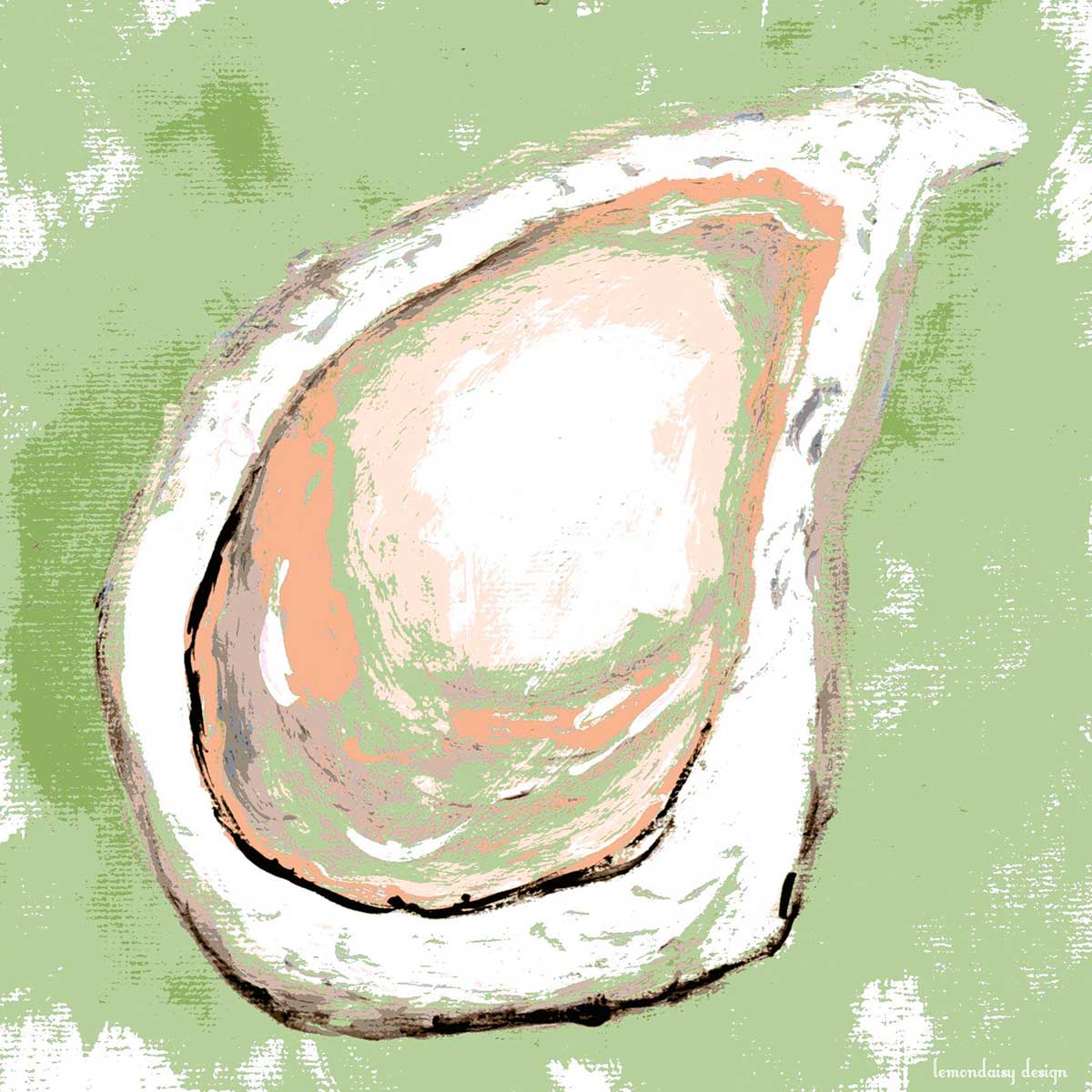 Oyster Art Tea Towel - Thumbnail 3