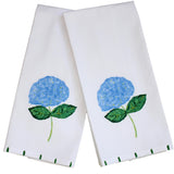 Blue Hydrangea Tea Towel