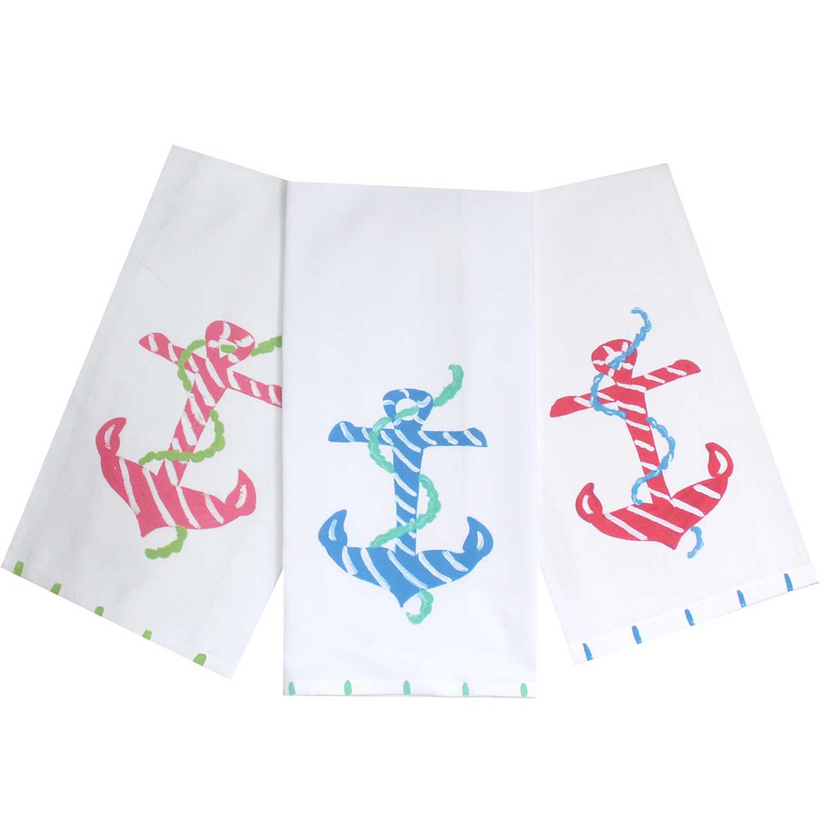 Nautical Anchor Tea Towel