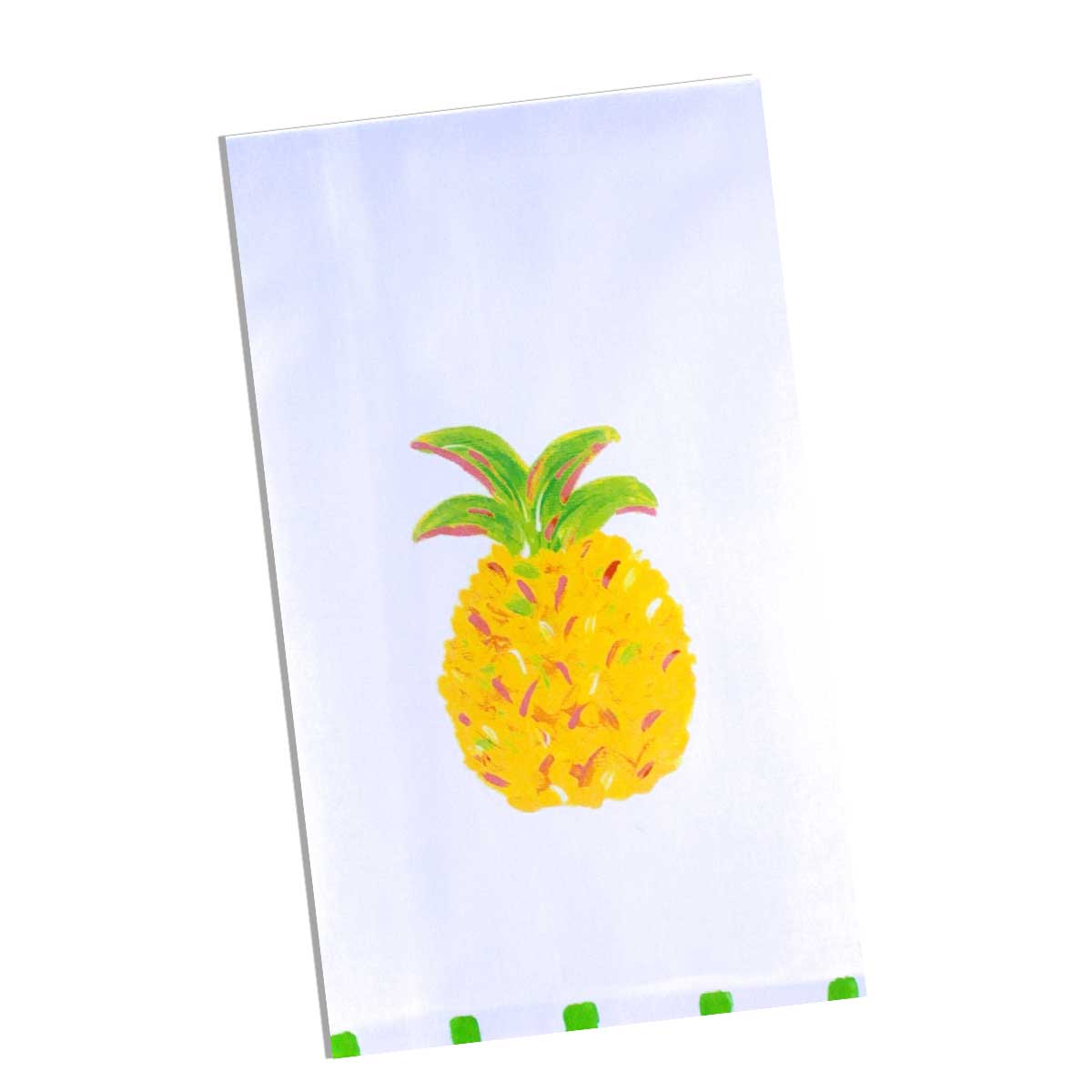 Yellow Pineapple Tea Towel