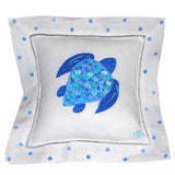 Sea Turtle Linen Pillow