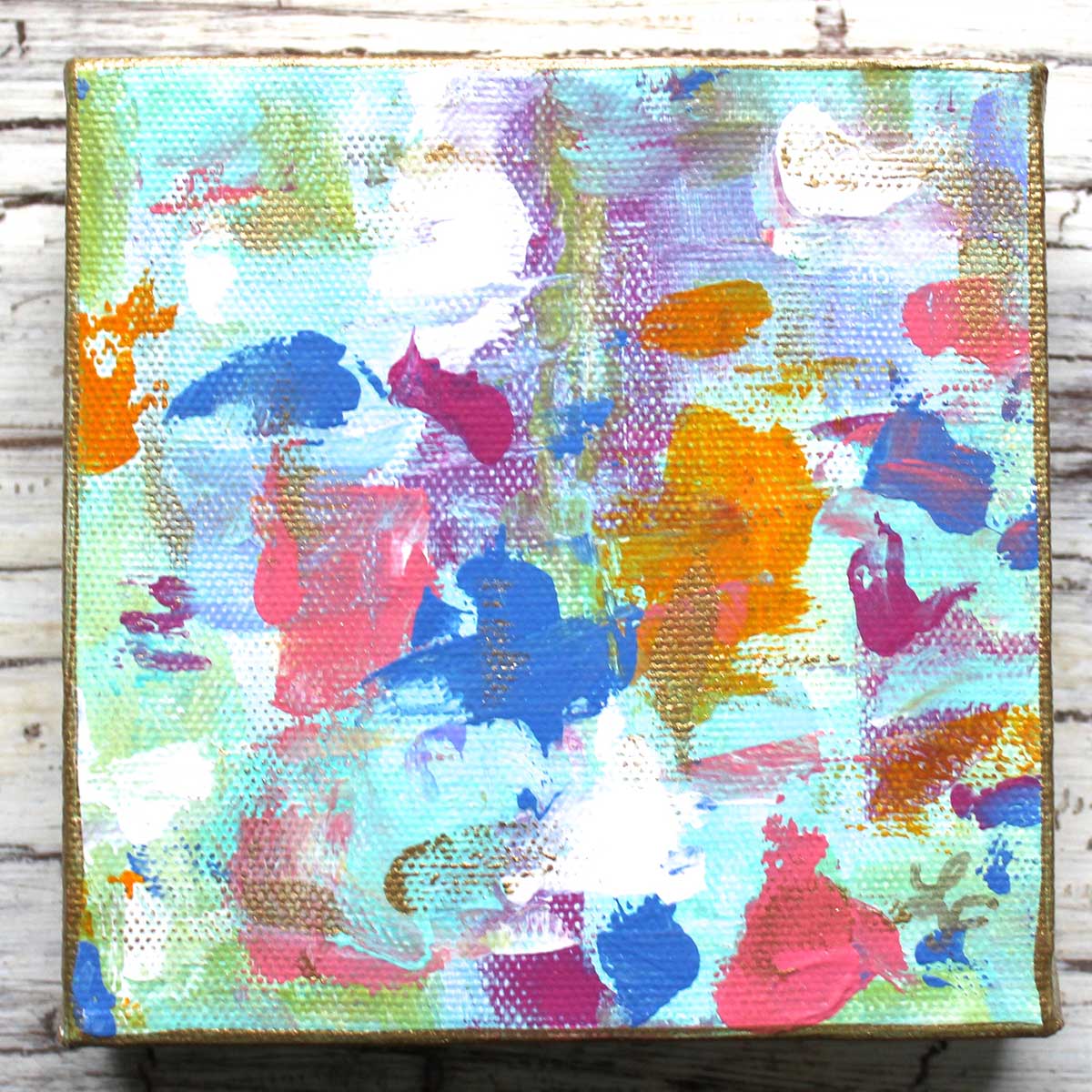 Tropical Abstract Painting