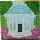 UNC Old Well in Spring Painting