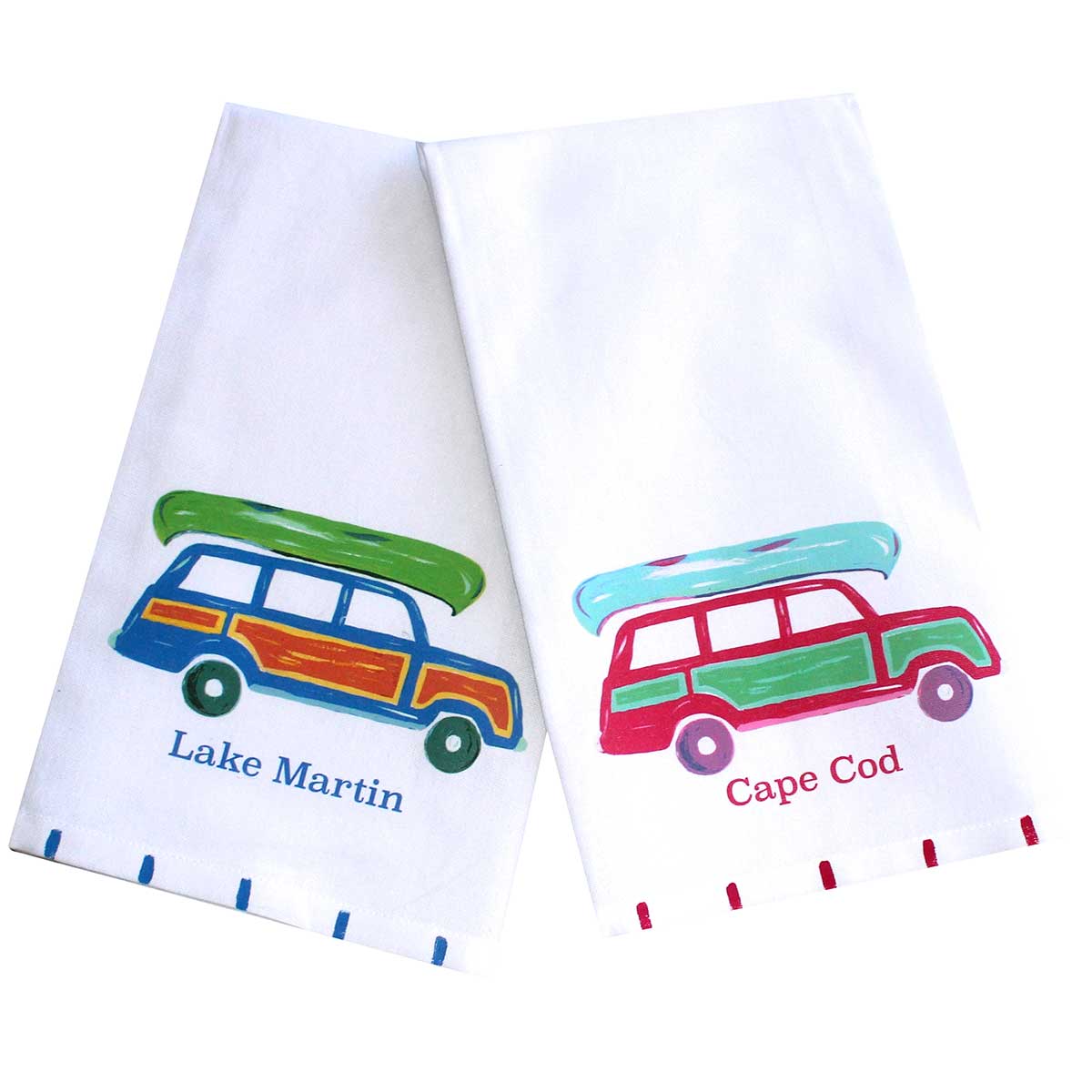 Wagoneer Canoe Kitchen Towel